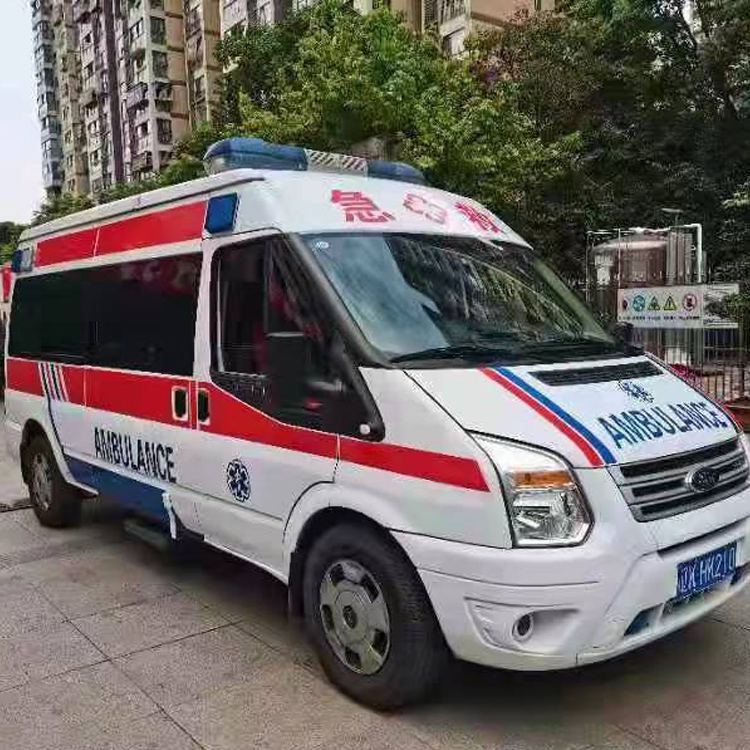 普陀跨省长途救护车出租护送病人返乡落叶归根